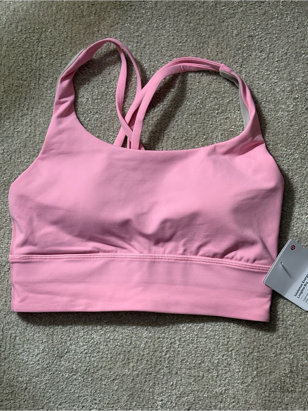 Lululemon Energy Bra Longline Size 4 NWT PDRP